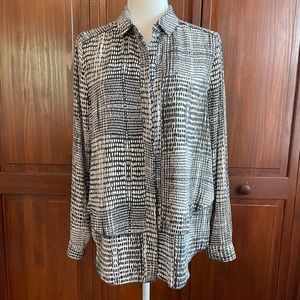 Calvin Klein Blouse w layers